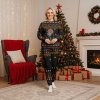 Thanksgiving Christmas Design Christmas Pajama Set Xmas Holiday Patterns - Wonder Print Shop