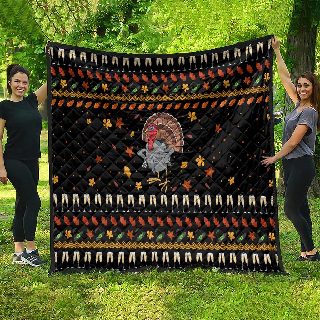 Thanksgiving Christmas Design Quilt Xmas Holiday Patterns - Wonder Print Shop