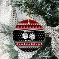 They Are Natural Christmas Ceramic Ornament Xmas Holiday Patterns - Wonder Print Shop