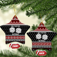 They Are Natural Christmas Ceramic Ornament Xmas Holiday Patterns - Wonder Print Shop