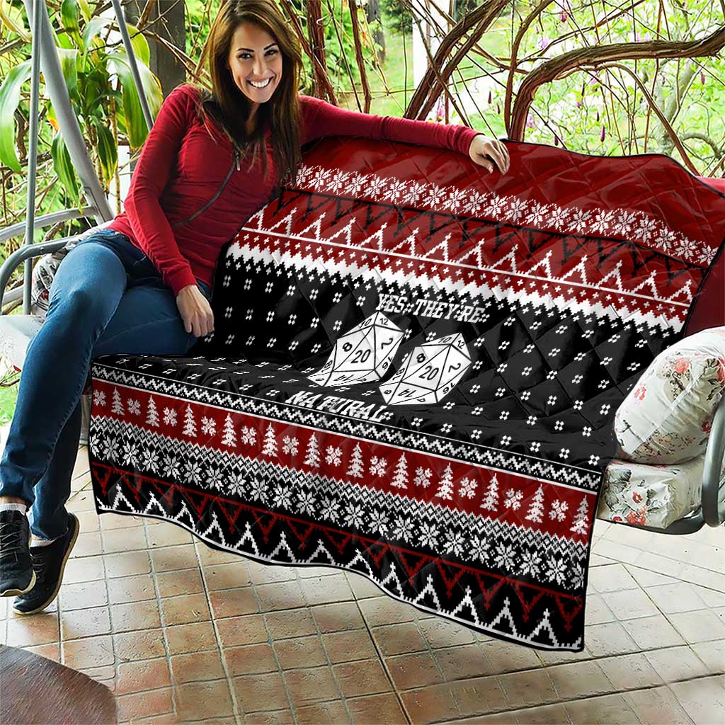 They Are Natural Christmas Quilt Xmas Holiday Patterns - Wonder Print Shop