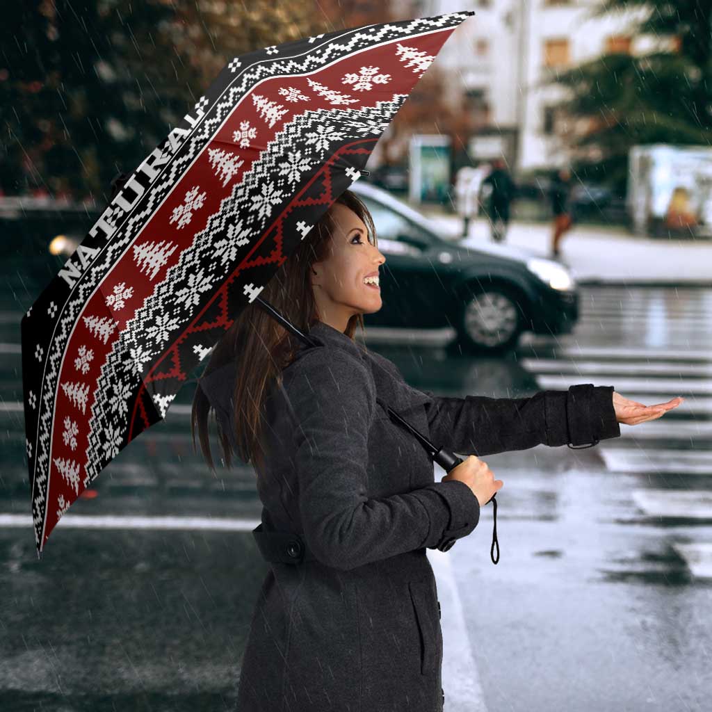 They Are Natural Christmas Umbrella Xmas Holiday Patterns - Wonder Print Shop