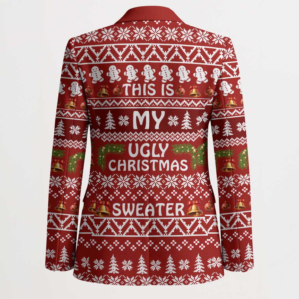 This Is My Christmas Blazer Xmas Holiday Patterns - Wonder Print Shop