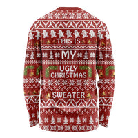 This Is My Christmas Long Sleeve Shirt Xmas Holiday Patterns - Wonder Print Shop