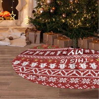 This Is My Christmas Tree Skirt Xmas Holiday Patterns - Wonder Print Shop