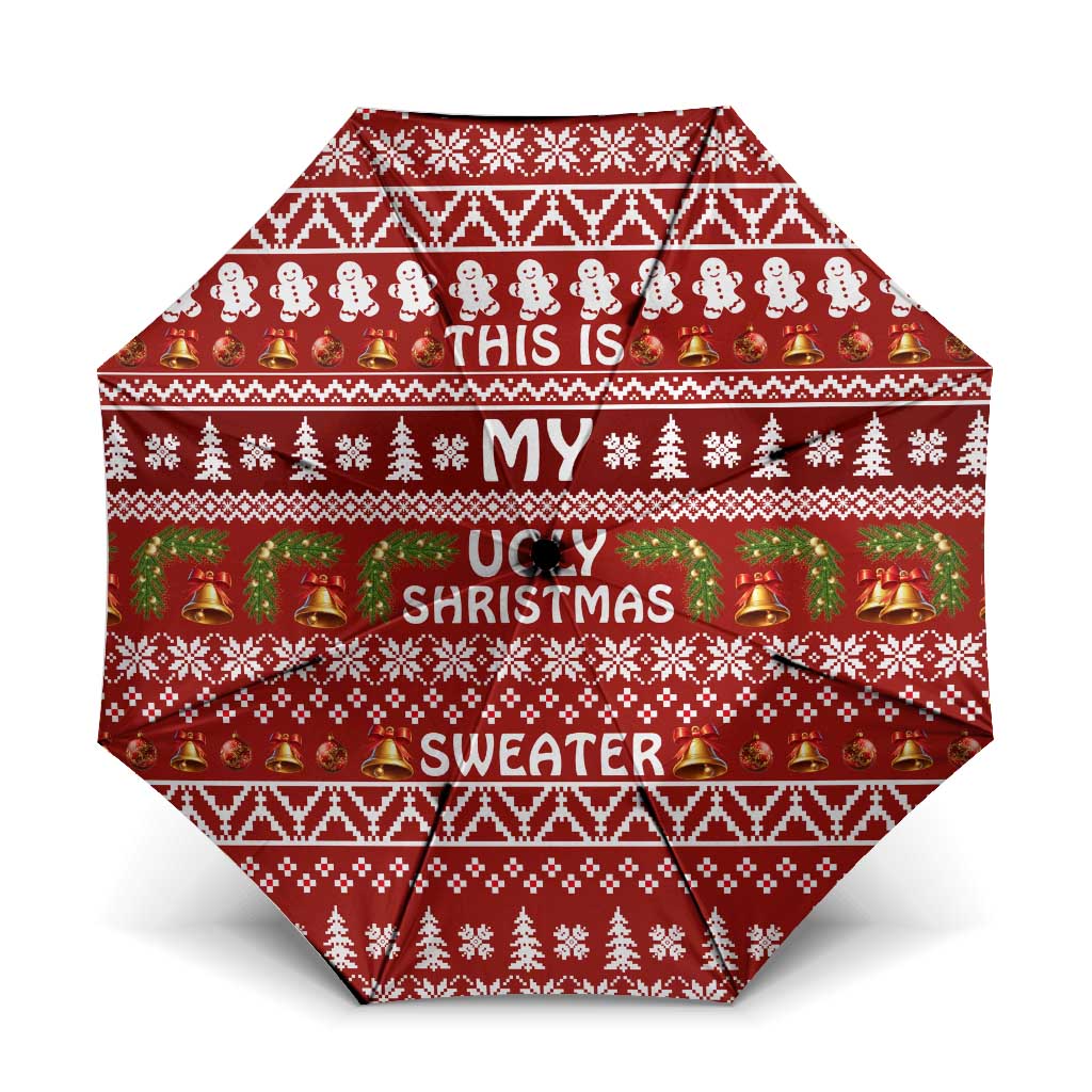 This Is My Christmas Umbrella Xmas Holiday Patterns - Wonder Print Shop