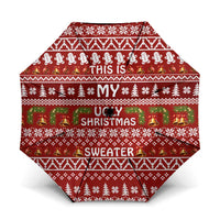 This Is My Christmas Umbrella Xmas Holiday Patterns - Wonder Print Shop