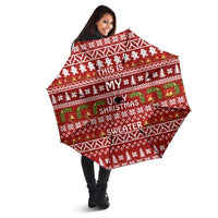 This Is My Christmas Umbrella Xmas Holiday Patterns - Wonder Print Shop