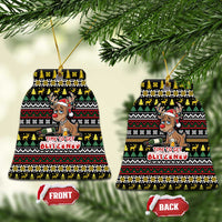 Time To Get Blitzened Christmas Ceramic Ornament Xmas Holiday Patterns - Wonder Print Shop