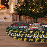 Time To Get Blitzened Christmas Tree Skirt Xmas Holiday Patterns - Wonder Print Shop