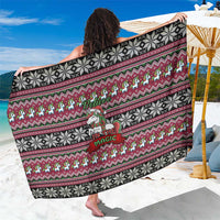 Unicorn Believe In The Magic Christmas Sarong Xmas Holiday Patterns - Wonder Print Shop