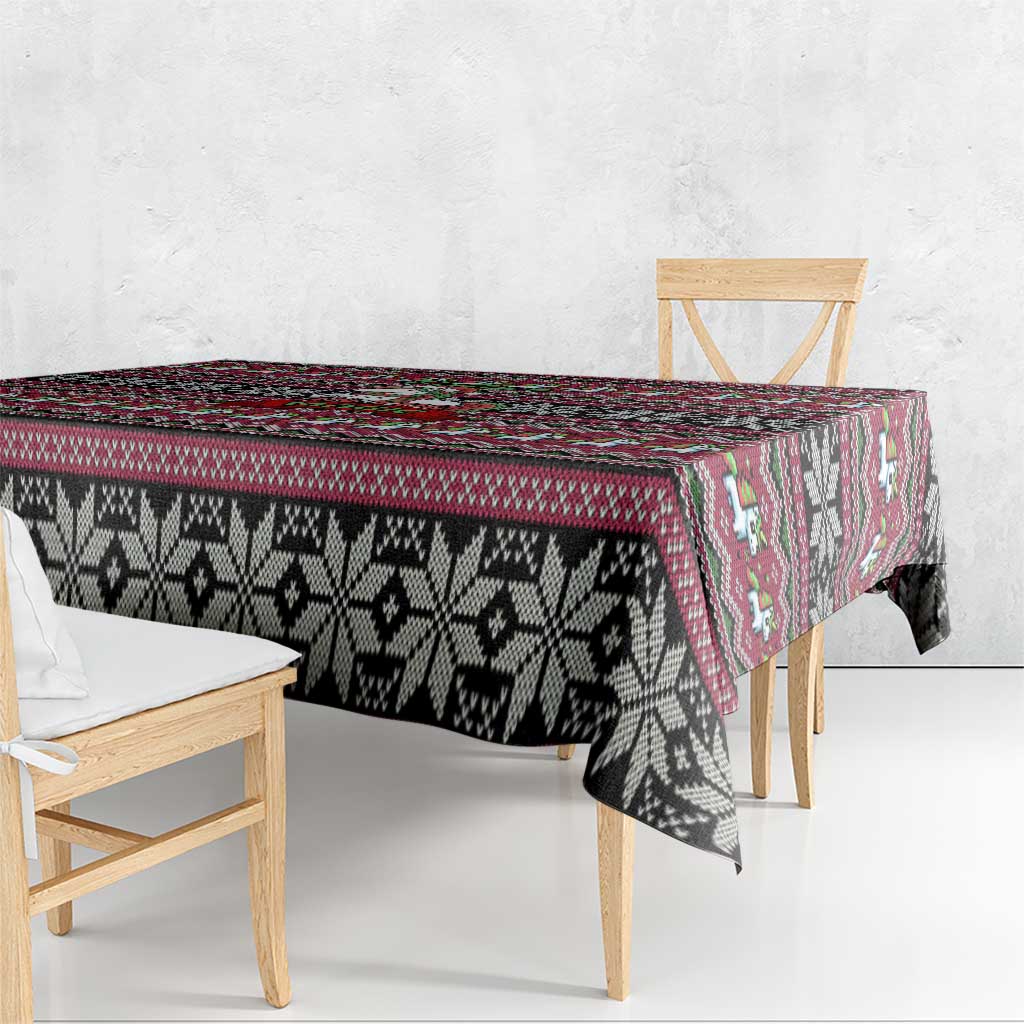 Unicorn Believe In The Magic Christmas Tablecloth Xmas Holiday Patterns - Wonder Print Shop