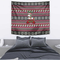 Unicorn Believe In The Magic Christmas Tapestry Xmas Holiday Patterns - Wonder Print Shop