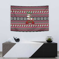 Unicorn Believe In The Magic Christmas Tapestry Xmas Holiday Patterns - Wonder Print Shop
