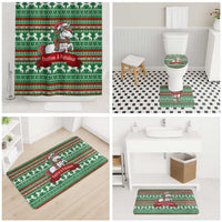 Unicorn Festive Fabulous Christmas Bathroom Set Xmas Holiday Patterns - Wonder Print Shop