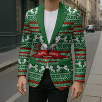 Unicorn Festive Fabulous Christmas Blazer Xmas Holiday Patterns - Wonder Print Shop