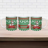 Unicorn Festive Fabulous Christmas Ceramic Mug Xmas Holiday Patterns - Wonder Print Shop