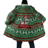 Unicorn Festive Fabulous Christmas Cloak Xmas Holiday Patterns - Wonder Print Shop