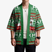 Unicorn Festive Fabulous Christmas Kimono Xmas Holiday Patterns - Wonder Print Shop