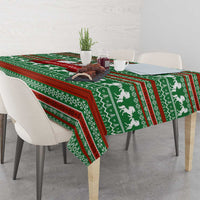 Unicorn Festive Fabulous Christmas Tablecloth Xmas Holiday Patterns - Wonder Print Shop
