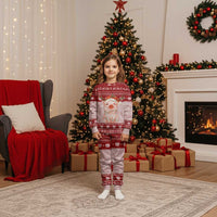 Lovely Pig Merry Christmas Pajama Set Xmas Holiday Patterns - Wonder Print Shop