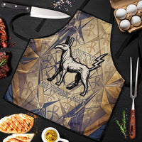 Suty Apron with Typhonic Beast Staff Ancient Egypt Symbolism