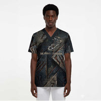 Sobek Egypt Scrub Top with Crocodile Head Water Symbolism Ancient Guardian