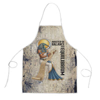 Thoth Apron Ibis Head and Ancient Scroll Egyptian Wisdom