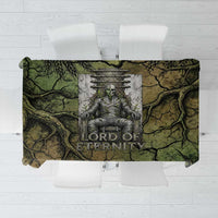 Osiris Tablecloth Lord of Eternity Egyptian God Throne Mummy Staffs Ancient