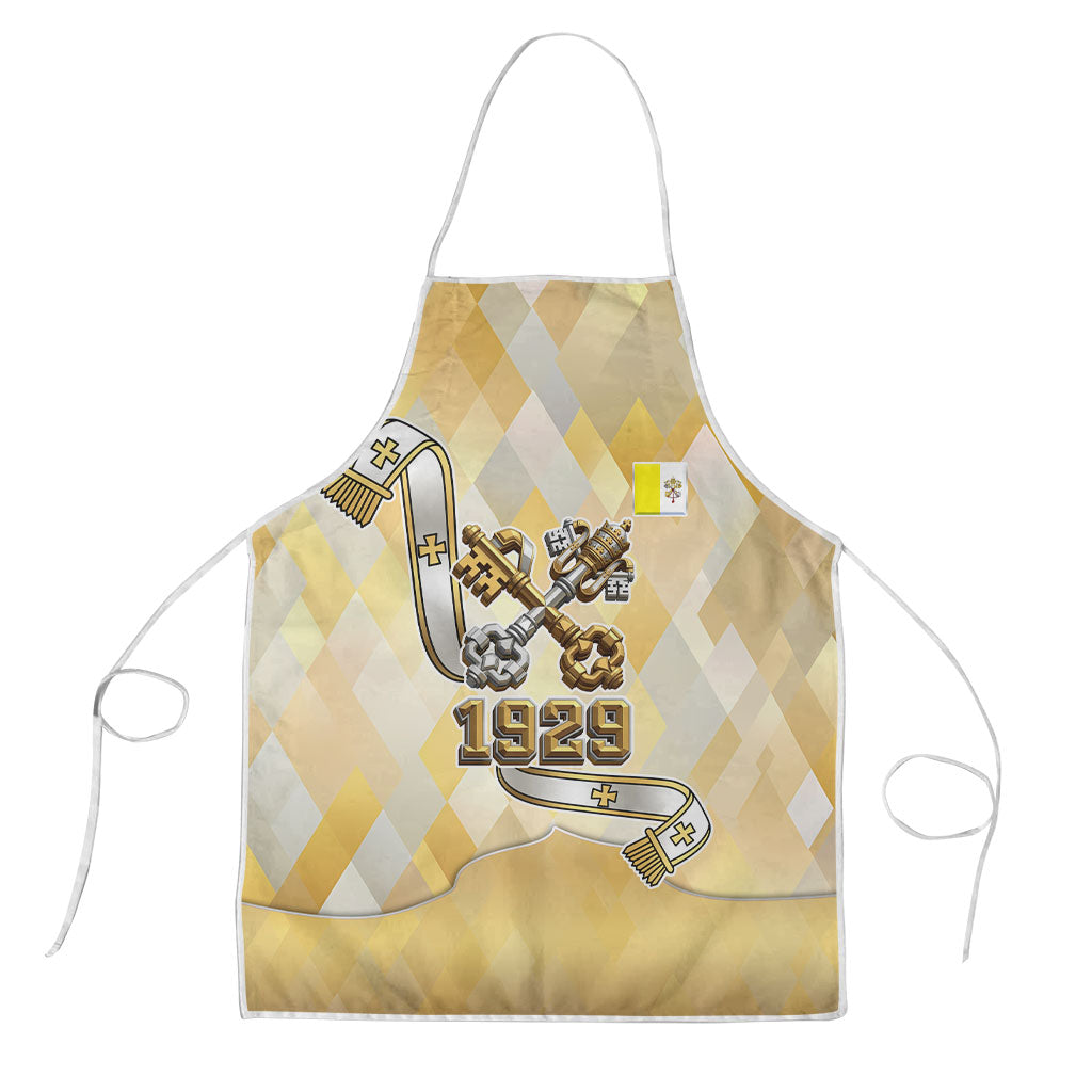 Vatican City Apron Catholic Heritage St Peters Square - Coat Of Arms 1929