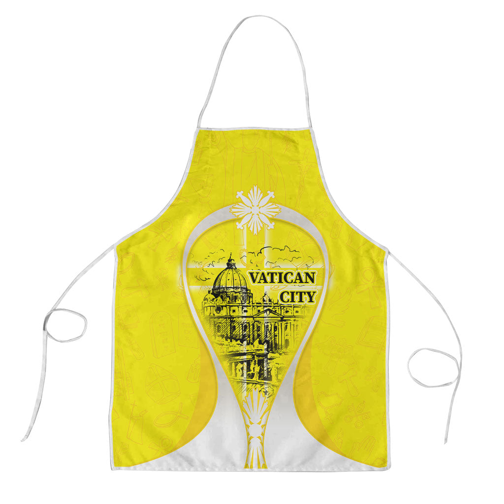 Saint Peters Basilica Vatican City Apron Basilica Dome Catholic Cross Religious - Coat Of Arms Sketch Art