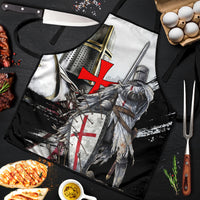 Knights Templar Crusader Apron Medieval Armor Red Cross Shield