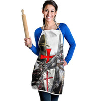 Knights Templar Crusader Apron Medieval Armor Red Cross Shield