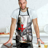 Knights Templar Crusader Apron Medieval Armor Red Cross Shield