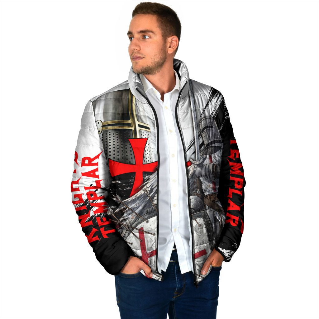 Knights Templar Crusader Padded Jacket Medieval Armor Red Cross Shield
