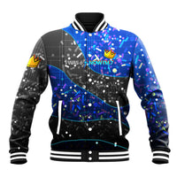 7th Birthday Boys Baseball Jacket I was 6 Now Im 7 Gaming And Tech Theme