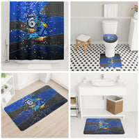 7th Birthday Boys Bathroom Set I was 6 Now Im 7 Gaming And Tech Theme