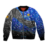 7th Birthday Boys Bomber Jacket I was 6 Now Im 7 Gaming And Tech Theme
