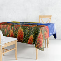 Ecuador Independence Day Tablecloth Patriotic Andean Condor Monument And Mountain