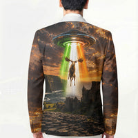 Ireland UFO Blazer Irish Landscape Answer The Call