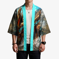 Prometheus Greek Mythology Fire Eagle Kimono Ancient Titan Steals Fire Dark Fantasy