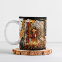 Prometheus Knowledge Is Fire Break The Chains Ceramic Mug Ancient Greek Mythology Titan Fire Dark Fantasy