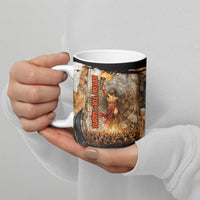 Prometheus Knowledge Is Fire Break The Chains Ceramic Mug Ancient Greek Mythology Titan Fire Dark Fantasy