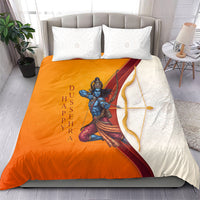 Happy Dussehra Lord Rama Victory Bedding Set Lord Rama Golden Bow Arrow Festival Art