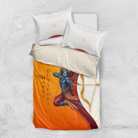 Happy Dussehra Lord Rama Victory Bedding Set Lord Rama Golden Bow Arrow Festival Art