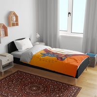 Happy Dussehra Lord Rama Victory Bedding Set Lord Rama Golden Bow Arrow Festival Art
