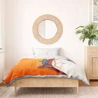 Happy Dussehra Lord Rama Victory Bedding Set Lord Rama Golden Bow Arrow Festival Art