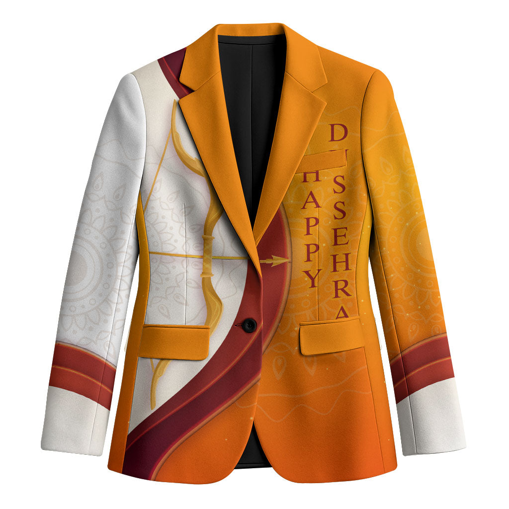 Happy Dussehra Lord Rama Victory Blazer Lord Rama Golden Bow Arrow Festival Art