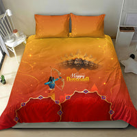 Happy Dussehra Lord Rama Ravana Bedding Set Lord Rama Archer Defeating Ravana Festival Art