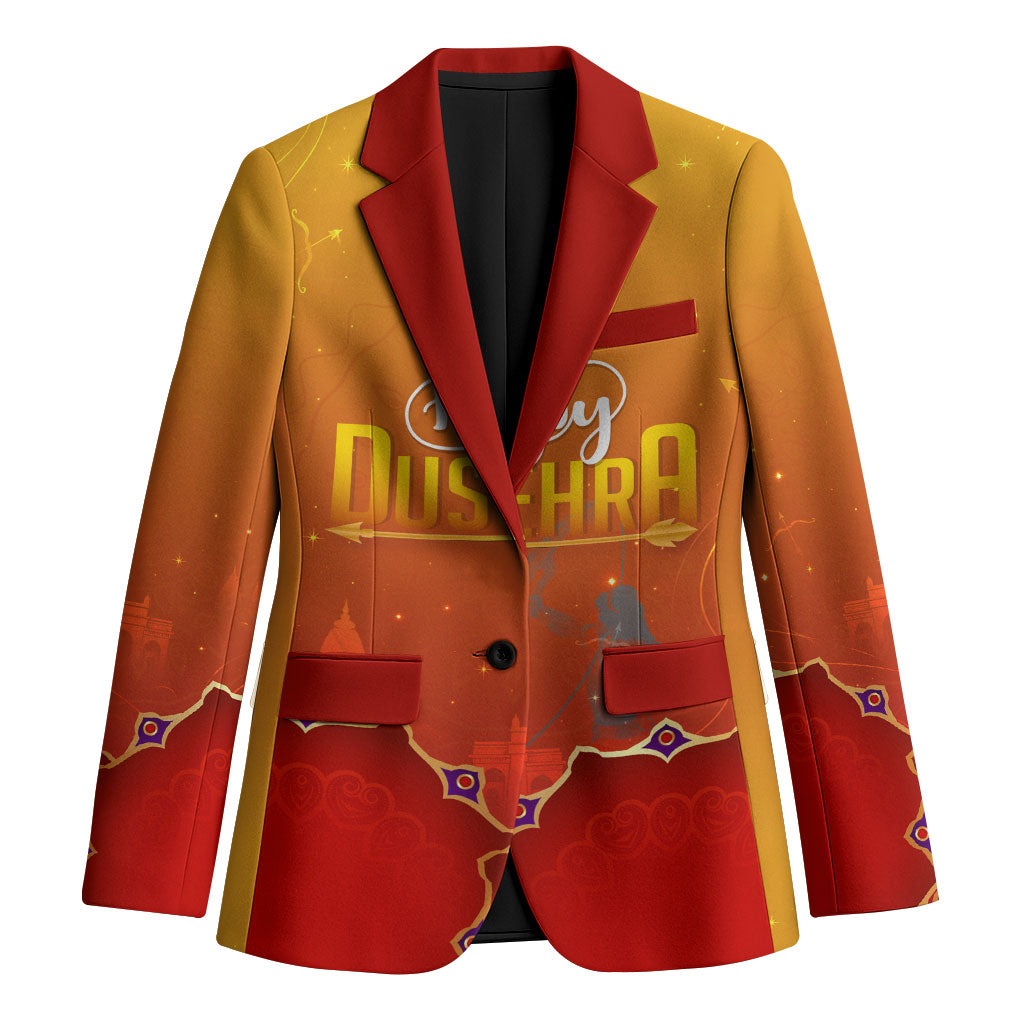Happy Dussehra Lord Rama Ravana Blazer Lord Rama Archer Defeating Ravana Festival Art